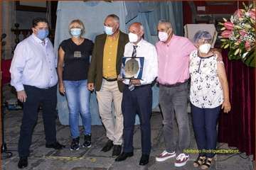 Alfredo Velázquez pregona las fiestas de Valsequillo 2021/Ildefonso Rodríguez.